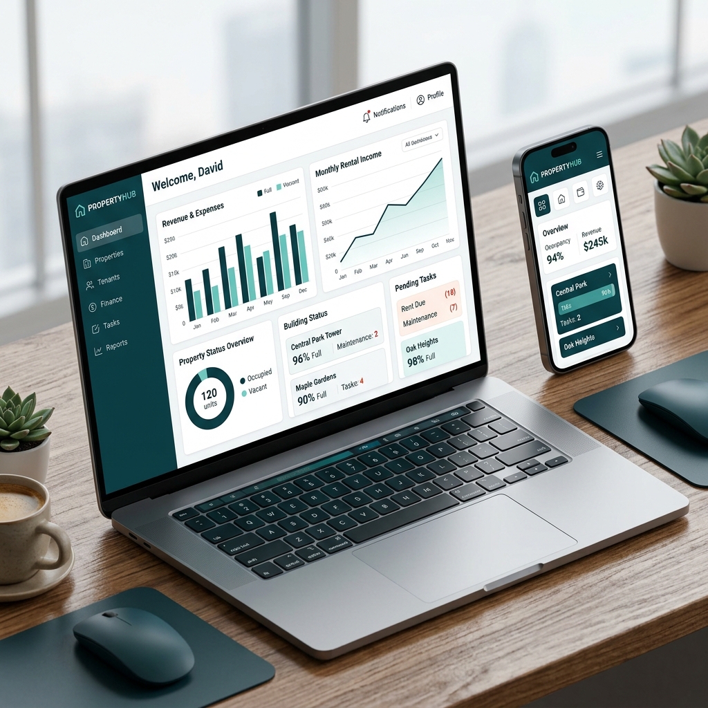 Plataforma digital de administración de edificios